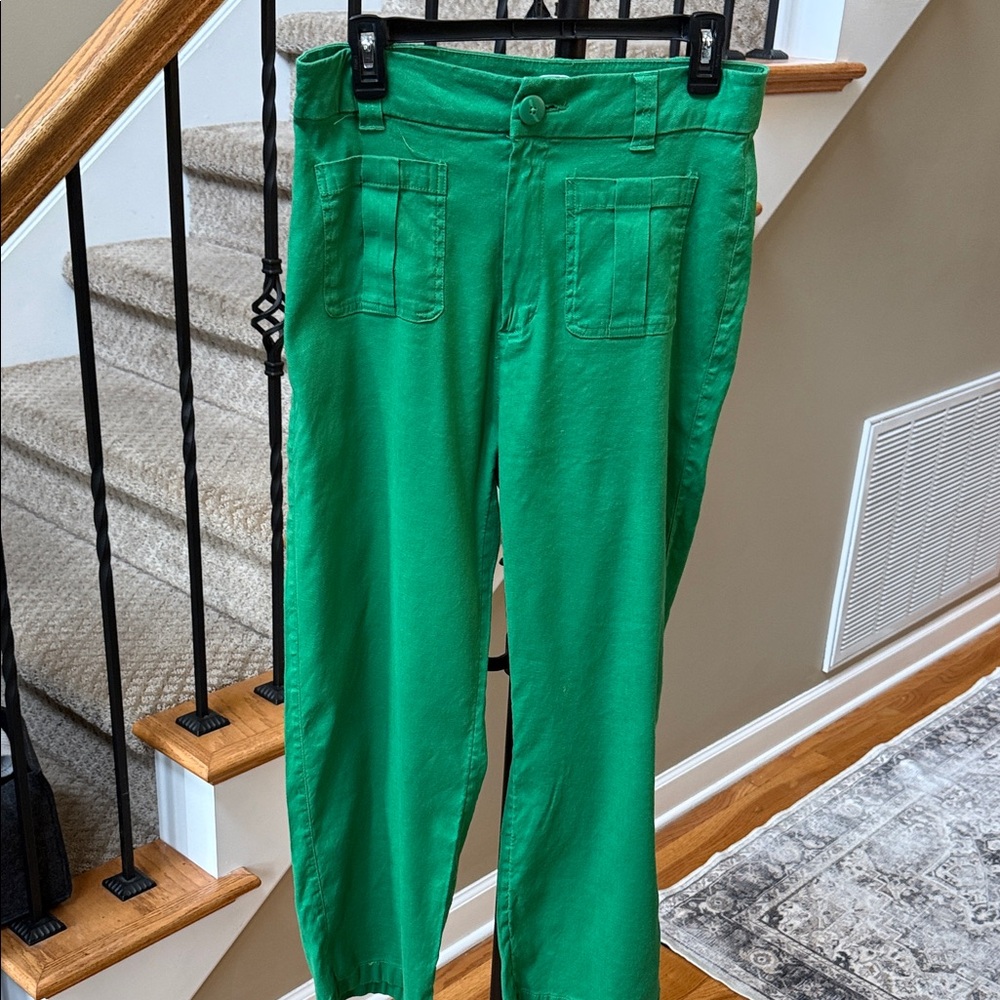 Nicole Miller Emerald Green Trousers